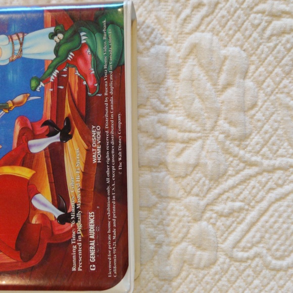 Walt Disney Peter Pan Black Diamond Classic Vintage VHS Movie Tape - Picture 4 of 7